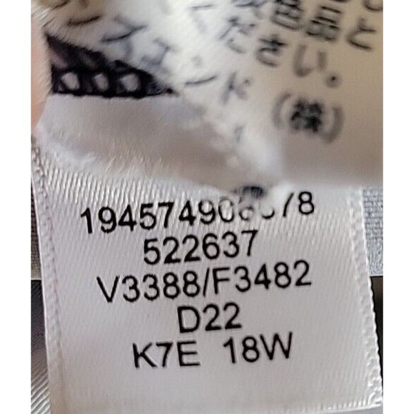 Lands' End Swim Top Navy 18W Square Neck Tankini Polka Dot 1X Underwire S490 - Picture 12 of 13